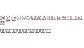 ISO Ginetex 2012 Care Symbols