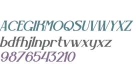 Belisha Italic