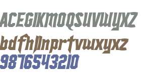 SF Ironsides Bold Italic V2 V2