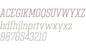 TRY Egitto ExtraLight Condensed