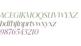 Beautique Display Italic