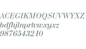 PT Bodoni Italic Cyrillic