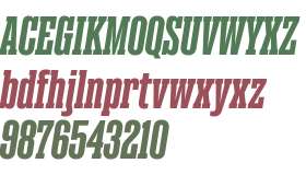 Magno Serif Trial Extrabold