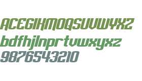 Empanada Extended Bold Italic