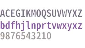 Gen Jyuu Gothic L Monospace Medium