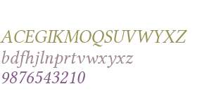 Libertinus Serif Italic