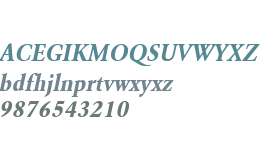 URW Garamond T W01 Bold Nr Obl