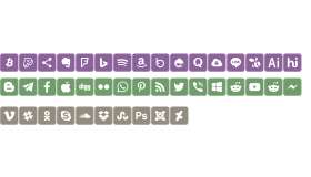 Icons Social Media 7