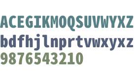 Gen Jyuu Gothic L Monospace Heavy