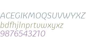 Graviola W01 Light Italic