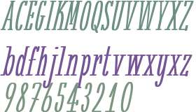 White Festive Bold Italic Demo