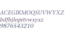 ITC Stone Serif Std Medium Italic