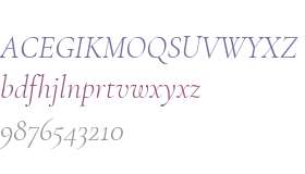 Cormorant Garamond Light Italic