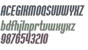 SF Willamette Bold Italic V1 V1