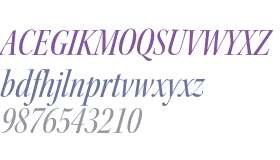 Kepler Std Medium Condensed Italic Display