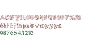 Pauls Illuminated Celtic Font