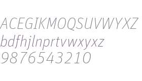 FF Unit Pro Thin Italic