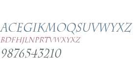 Chaz Condensed Italic