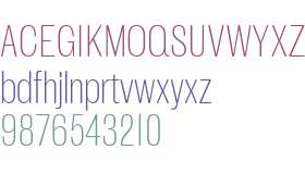 MFEK Sans Rounded Condensed ExtraLight