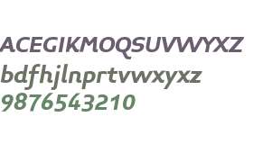 Midiet Sans Italic Bold