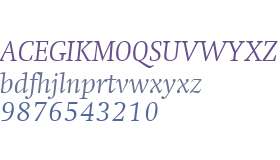 Swift W01 Light Italic