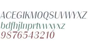 Grenoble Light SF Italic