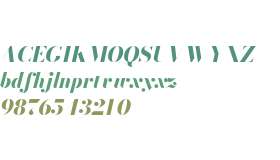 Bodoni Moda 96pt ExtraBold