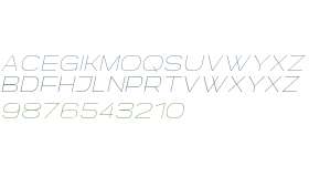 Borndia Light Italic