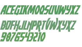 Yankee Clipper Expanded Italic