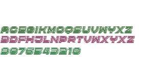 Cyber Princess 3D Filled Italic
