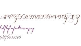 The Calligraphy Font