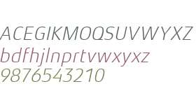 Xenois Sans W01 Light Italic