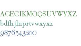 Bodoni Classic Text Cyrillic