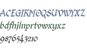 Kingthings Calligraphica Italic V2