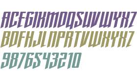 Justice Fighters Italic