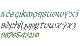 First Order Condensed Italic