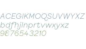 Ralphi Sans Test Thin Italic