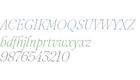 Fraunces 72pt S000 Thin Italic