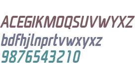 Unicod Sans W03 Cond Medium It