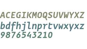 80-kb Sharp Bold Italic