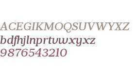 Prumo Slab W00 Medium Italic