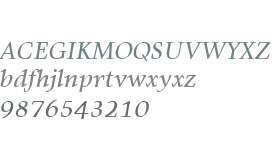 Givens Antiqua W04 Italic