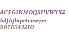 ITC Kallos LT Std Bold Italic