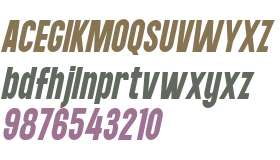 Maneuver Gather Bold Italic