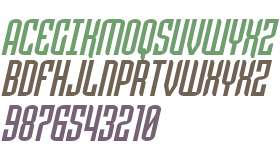 Icewave Condensed Italic