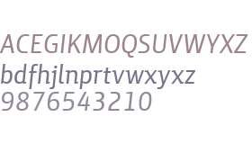 Yalta Sans W02 Italic