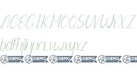 Sketch Pencil Demo Italic