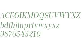 Encorpada Classic Condensed Regular Italic
