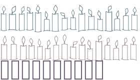 Happy Birthday Candles Regular