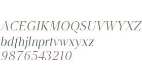 Argesta Headline Italic